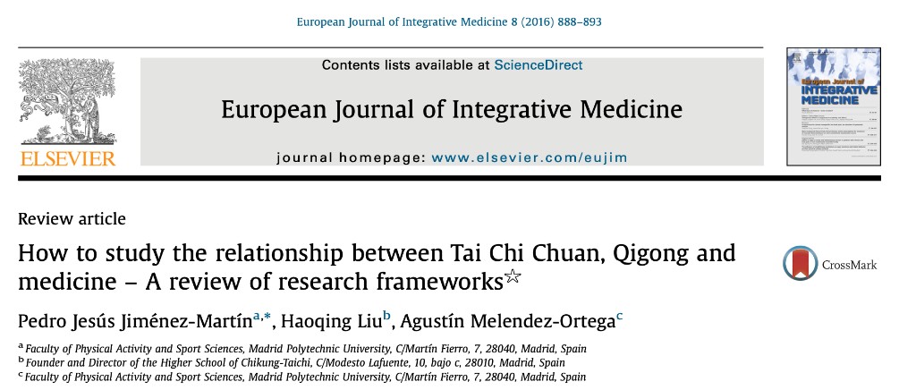 Cómo estudiar la relación entre el Tai Chi Chuan, el Chikung y la Medicina